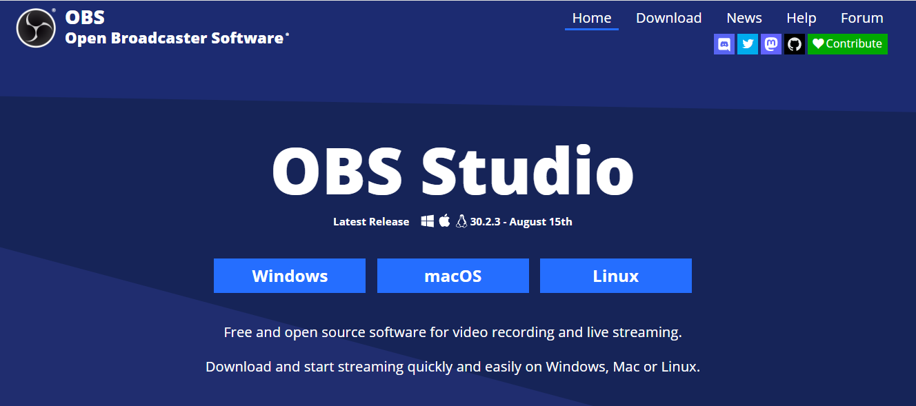 Open Broadcaster Software